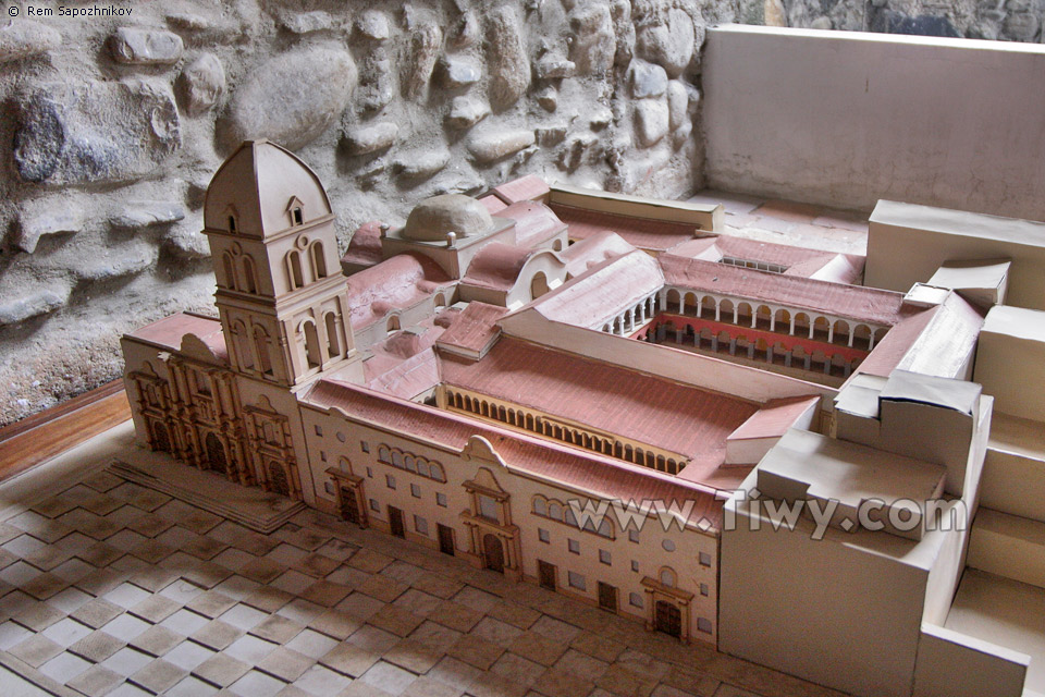 Maqueta del monasterio de San Francisco