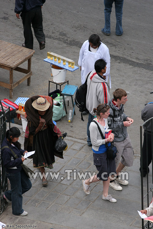 Tourists - La Paz, Bolivia