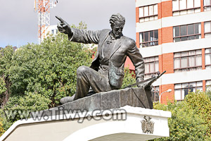 Monument to the national hero Eduardo Abaroa