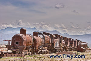 Cementerio de trenes, Uyuni
