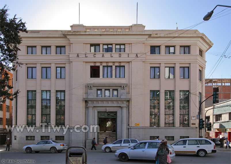 Town hall Oruro, Bolivia