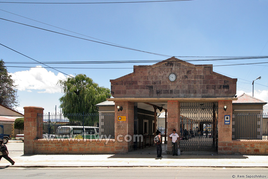 Estación ferroviaria - Oruro, Bolivia