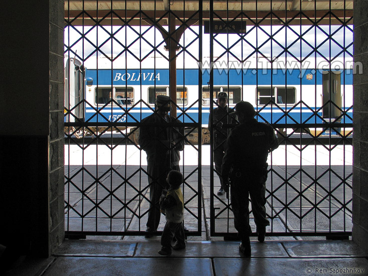 Railway station - Oruro, Bolivia