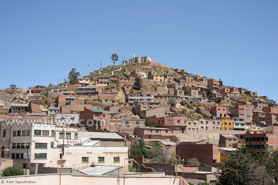 Vista hacia el mirador Corazón de Jesús