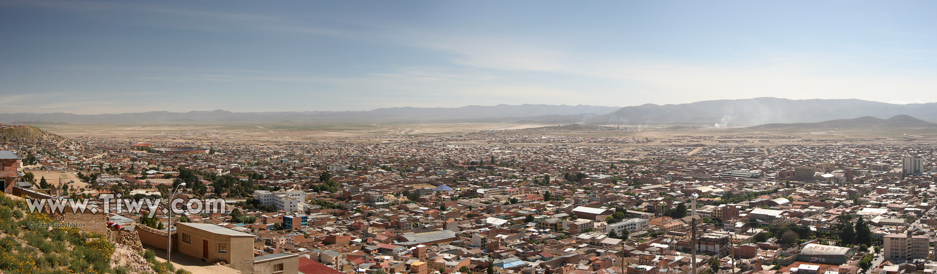 The panorama of stone Oruro