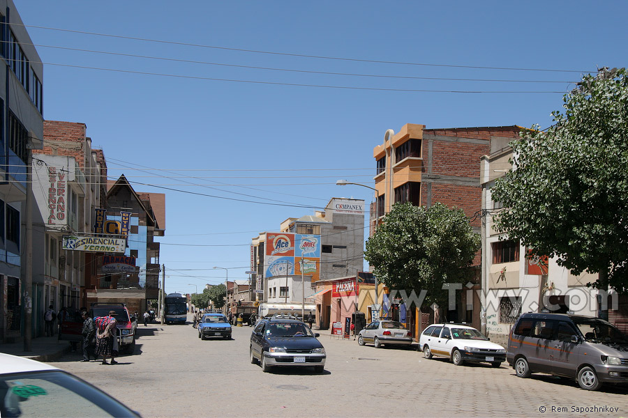 Rajka Bakovic street, Oruro