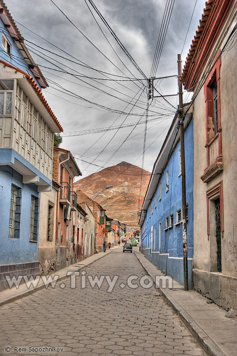 Calle Paz, Potosí, Bolivia