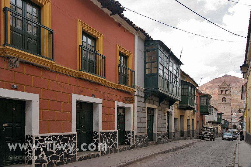 Calle Tarija, Potosí, Bolivia