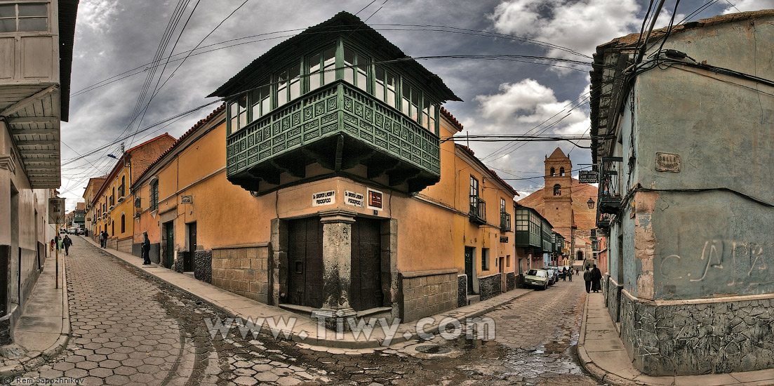 Calle Tarija, Potos, Bolivia