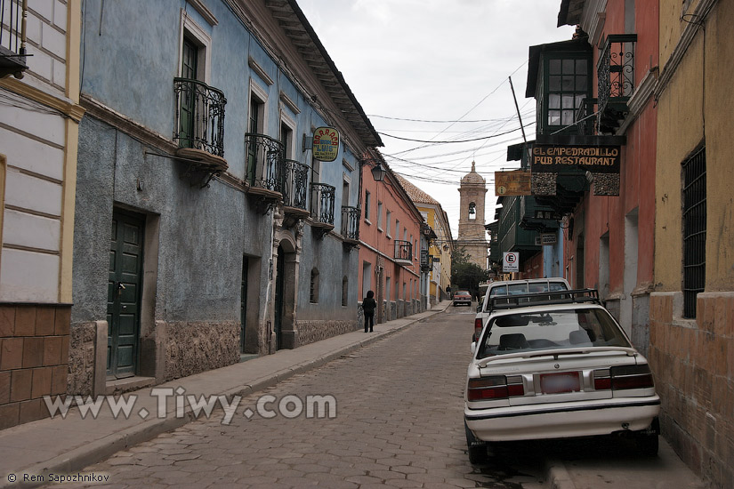 Calle Tarija, Potos, Bolivia