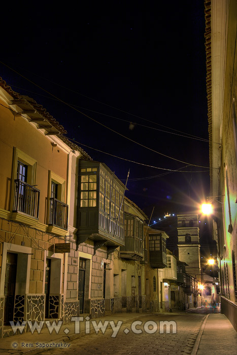 Calle Tarija, Potos, Bolivia