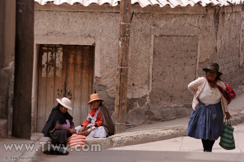 Potosi streets, Bolivia