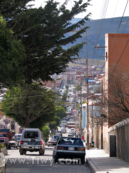 Potosi streets, Bolivia