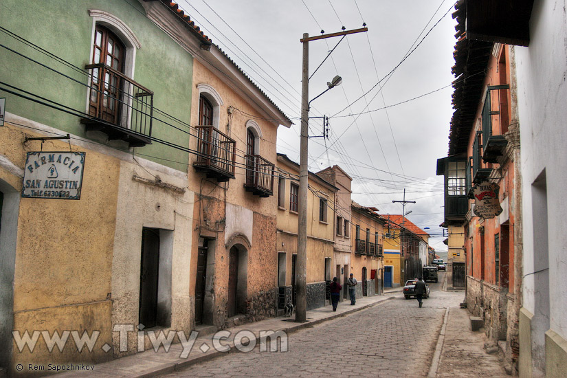 Calles de Potosí, Bolivia