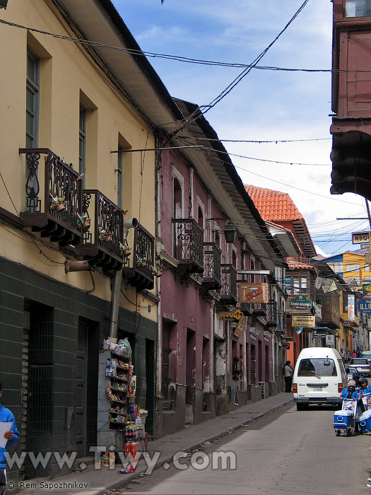 Calles de Potosí, Bolivia
