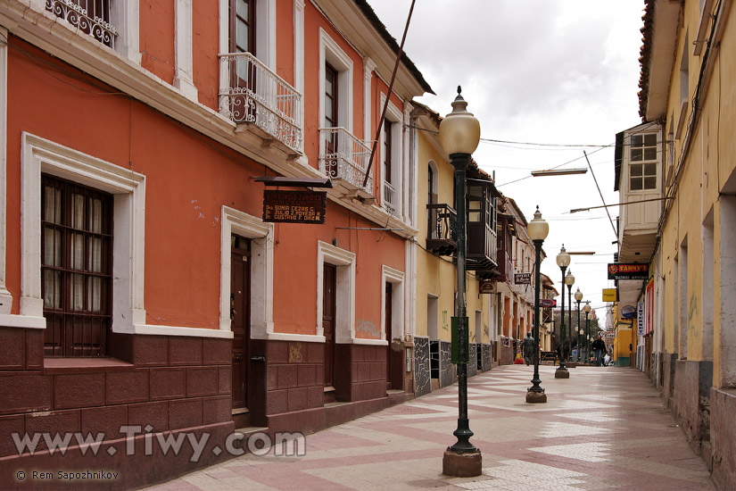 Calle Padilla, Potosí, Bolivia