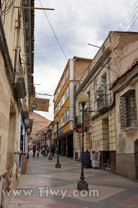 Calle Padilla, Potosí, Bolivia