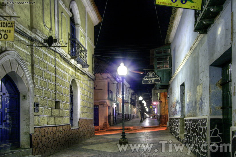 Calle Padilla, Potosí, Bolivia