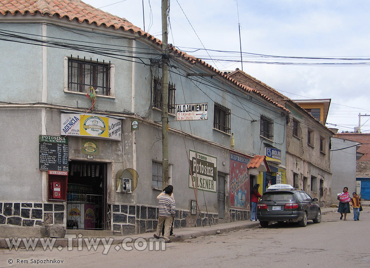 Potosi streets, Bolivia