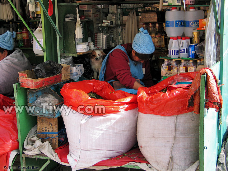 Daily life of miners - Potosi, Bolivia