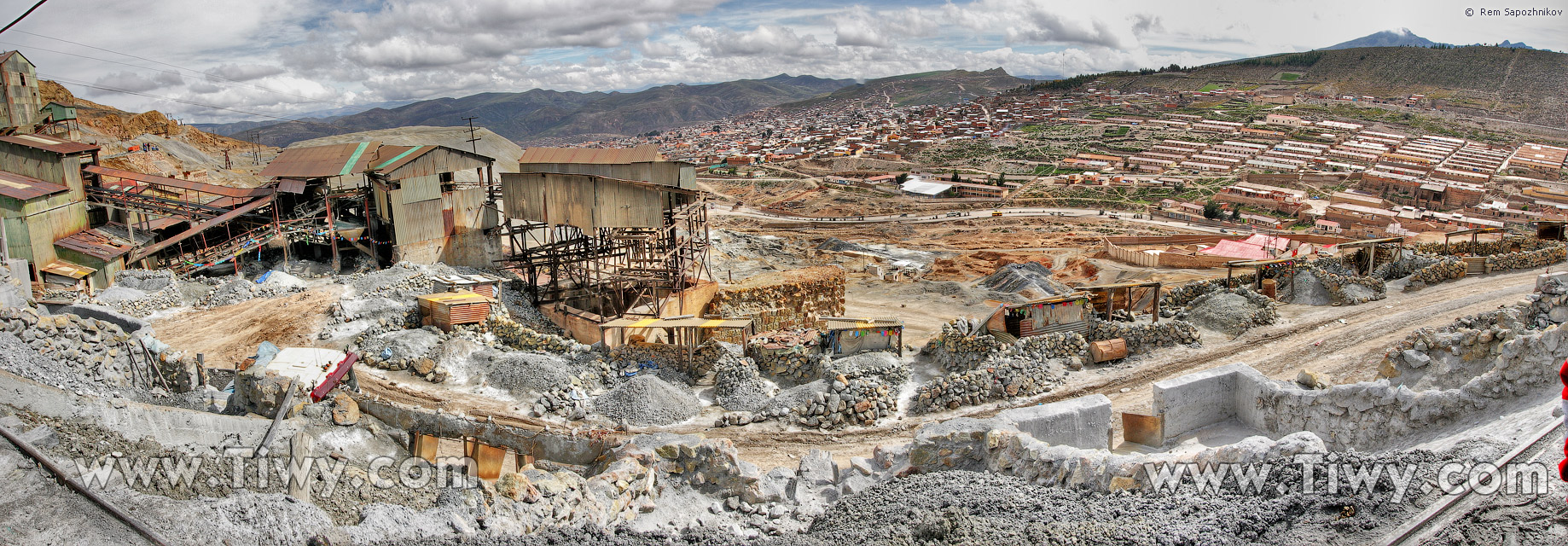 Daily life of miners - Potosi, Bolivia