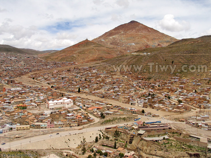 Restaurante mirador Pari Orcko - Potos, Bolivia