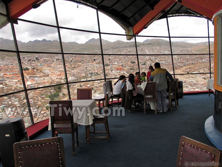 Observation tower Pari Orcko - Potosi, Bolivia