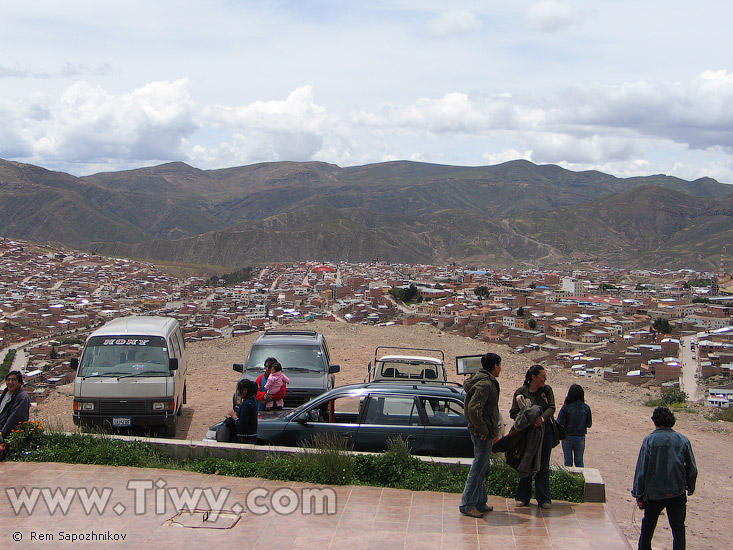 Restaurante mirador Pari Orcko - Potos, Bolivia