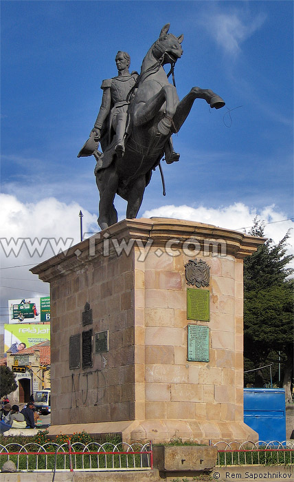 Monument to Simon Bolivar