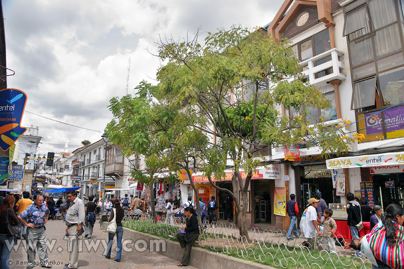 Sucre streets, Bolivia