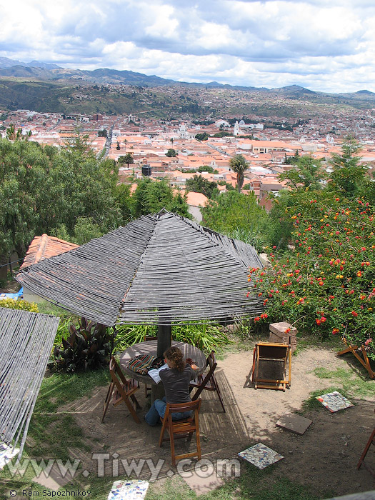 Café para turistas “rituales”