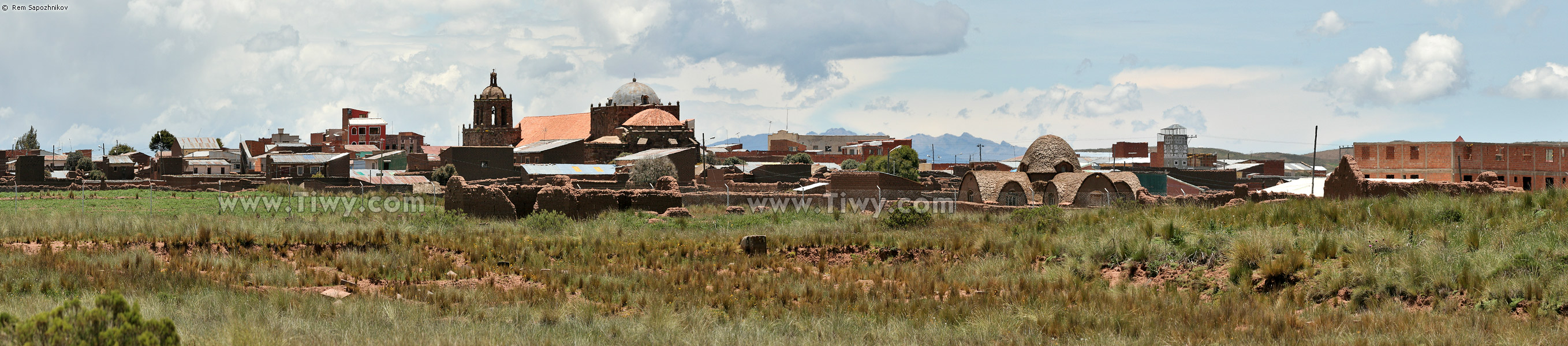 Tiwanaku village