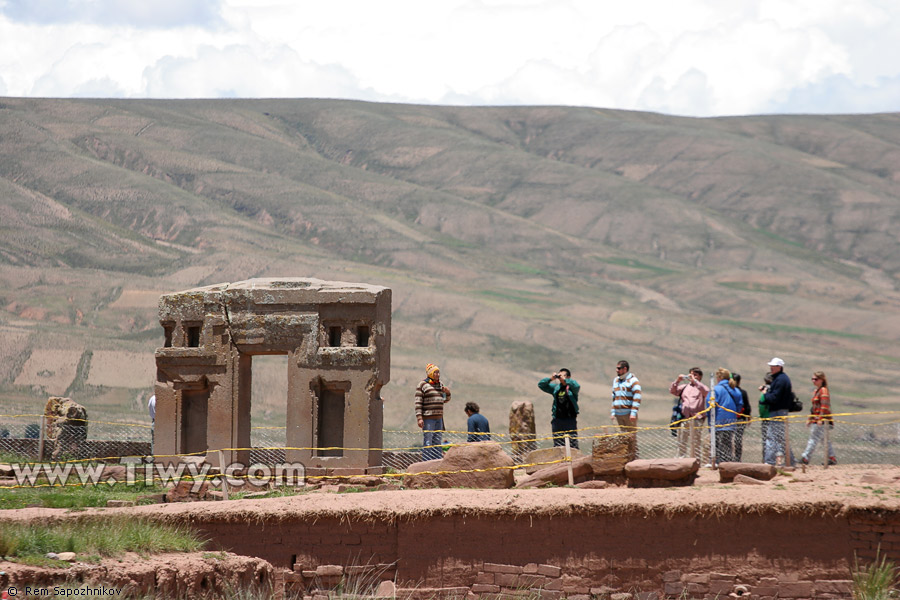 La puerta del Sol - Tiwanaku, Bolivia