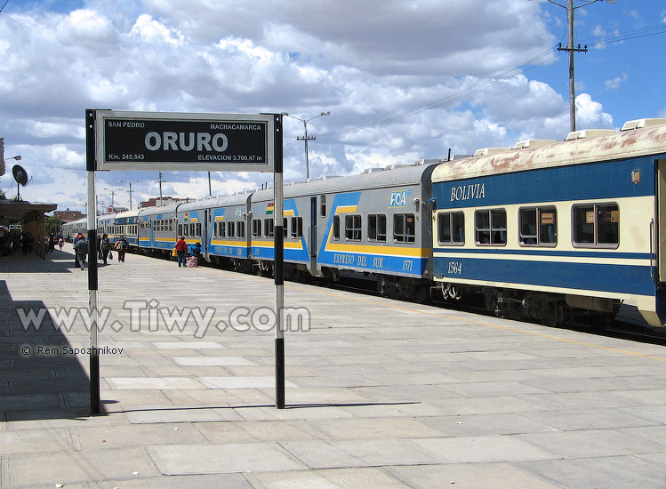 Oruro's Train Station