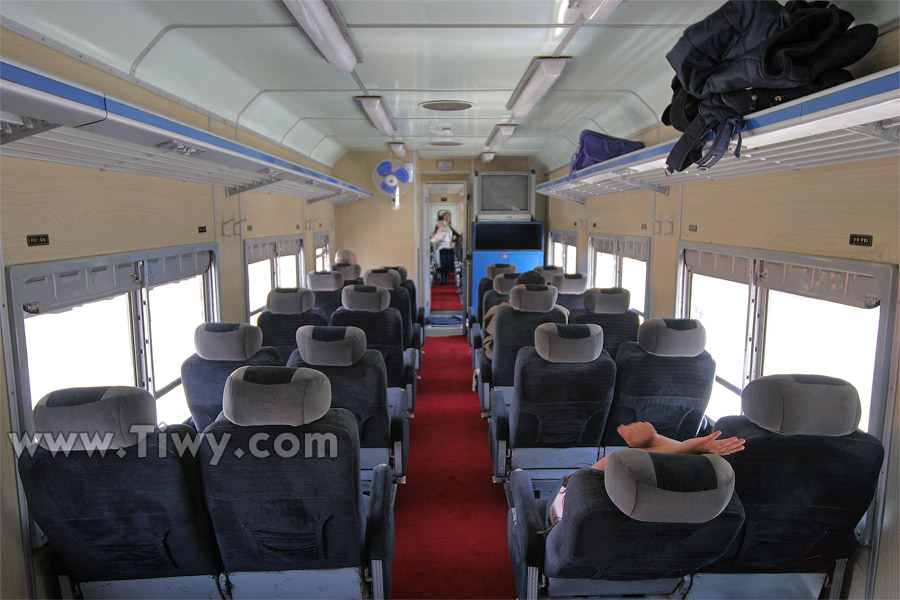 Inside of «Southern Express» car