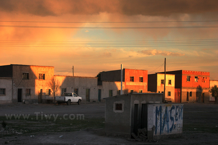 Fotos del ocaso tres horas antes de arribar a Uyuni