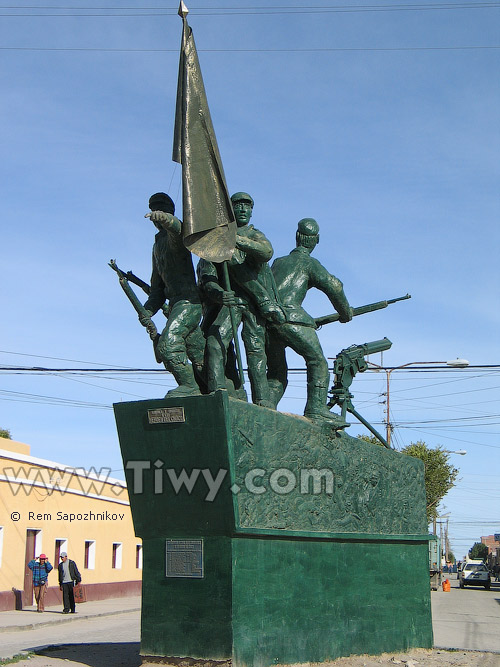 El monumento a los héroes de la guerra de El Chaco