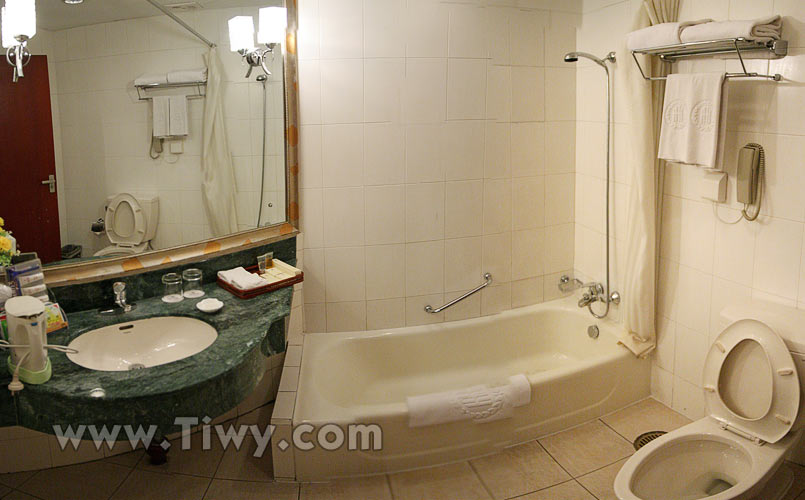 Bathroom in Harbor Hotel