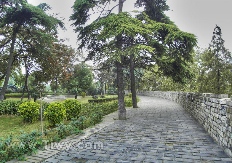 Nanjing city wall near YiFeng gate