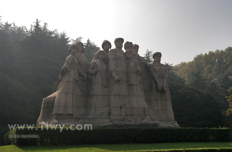 Monument to the fallen fighters