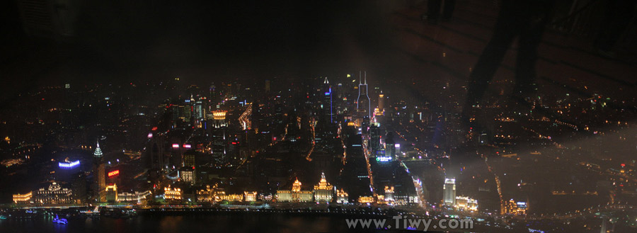 Night view of Shanghai