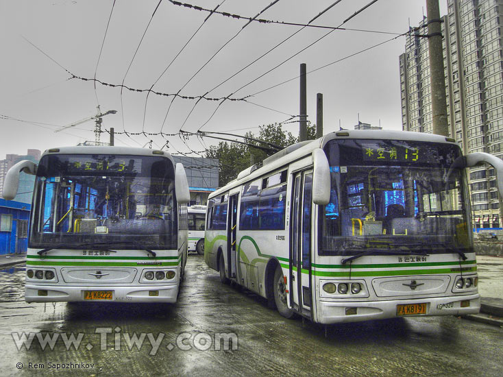 Trolebuses de Shanghai