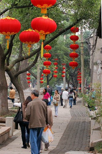 Huishan ancient street