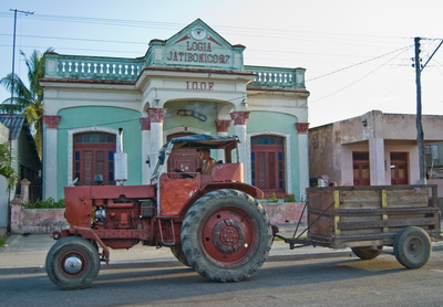 Building of «Jatibonico» lodge. Province Sancti Spiritus, town of Jatibonico.