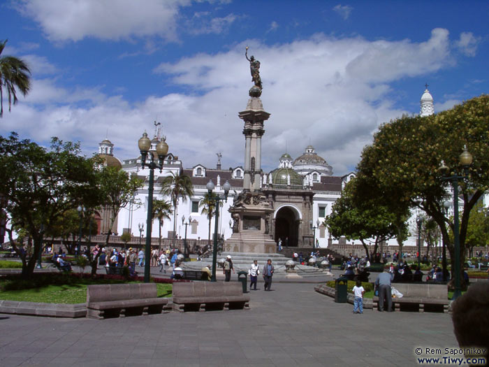 Independence Square and the Presidential Palace