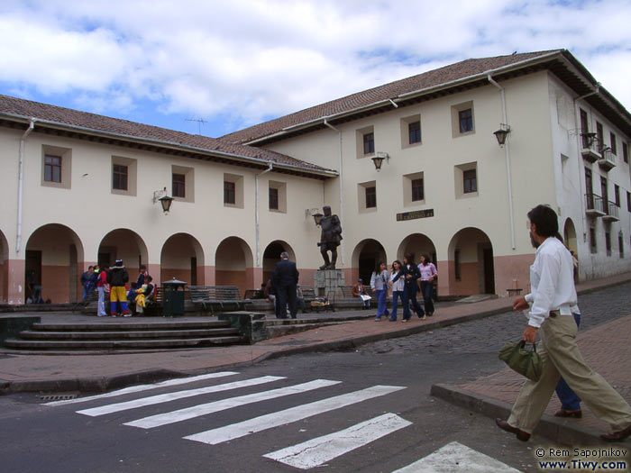 The house and museum of city founder Sebastian de Benalcazar