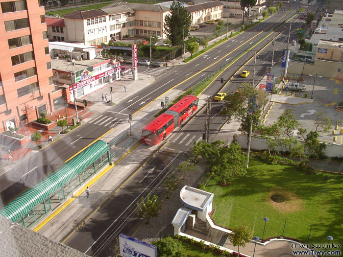 Vista desde el Hotel Akros