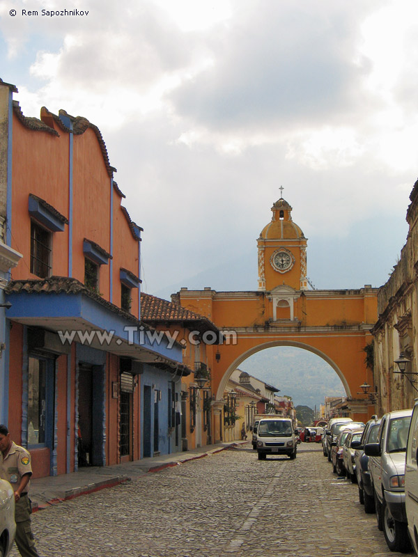 The Arch of Santa Catalina