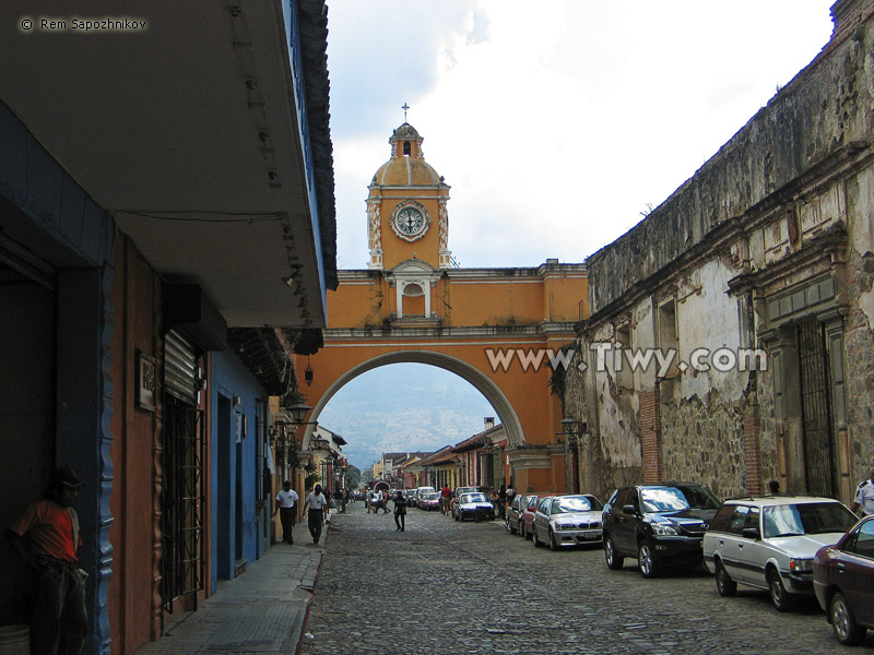 The Arch of Santa Catalina