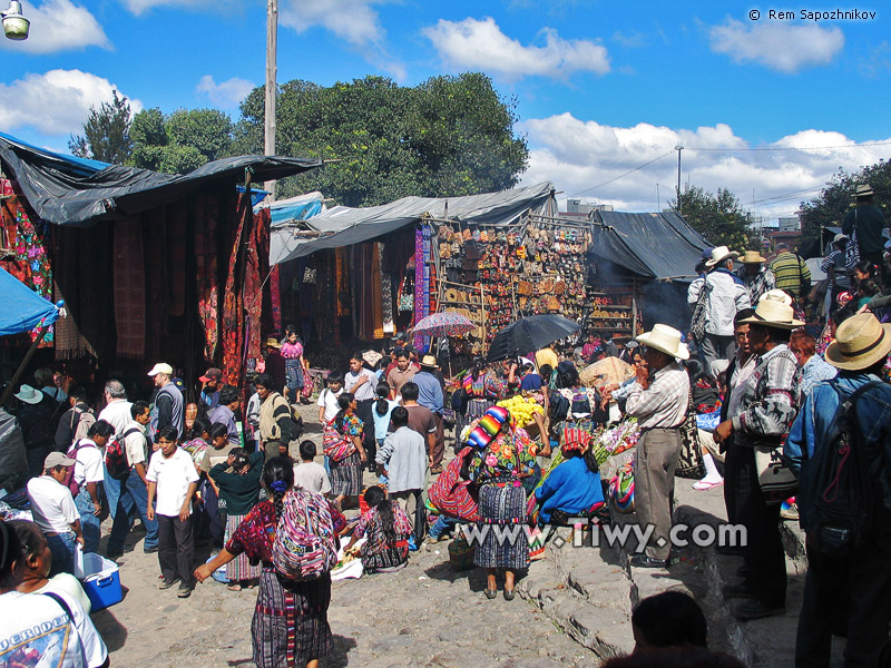 The market ecstasy of Chichicastenango